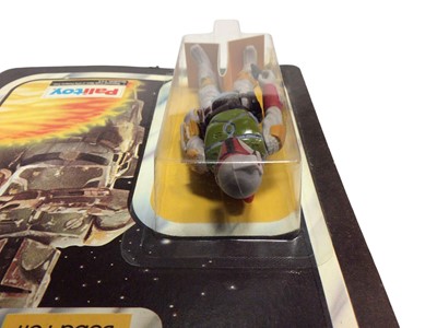 Lot 111 - Palitoy Star Wars The Empire Strikes Back Boba Fett action figure, on punched Collect all 41 card (1)