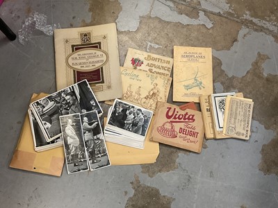 Lot 636 - Collection of Nazi photographs including Hitler, together with Second World War ration books and sundry ephemera.