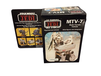 Lot 117 - Palitoy Bi Logo Star Wars Return of the Jedi MTV-7 Multi-Terrain Vehicle, box sellotaped (2)