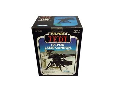 Lot 118 - Kenner Star Wars Return of the Jedi Tri-Pod Laser Cannon No.93450 & Vehicle Maintenance Energiser No.93430