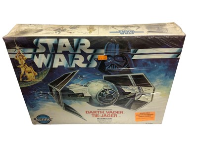 Lot 120 - Kenner Star Wars Darth Vader Tie Jäger model kit, sealed box (1)