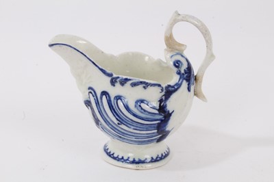 Lot 220 - Derby dolphin ewer cream jug, circa 1768