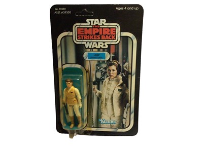 Lot 107 - Kenner Star Wars The Empire Strikes Back Leia (Hoth Outfit), on unpunched Collect all 41 card (1)