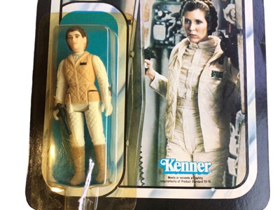 Lot 107 - Kenner Star Wars The Empire Strikes Back Leia (Hoth Outfit), on unpunched Collect all 41 card (1)