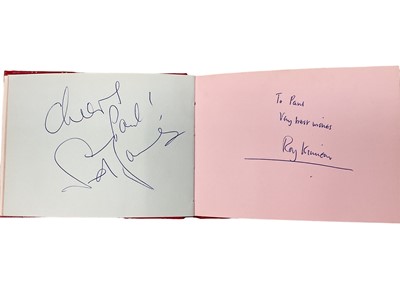 Lot 1421 - Collection of theatrical and other autographs