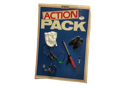 Lot 70 - Action Packs on vacuum sealed punched cards (3)