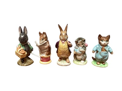 Lot 1178 - Collection of 15 Beswick Beatrix Potter figures