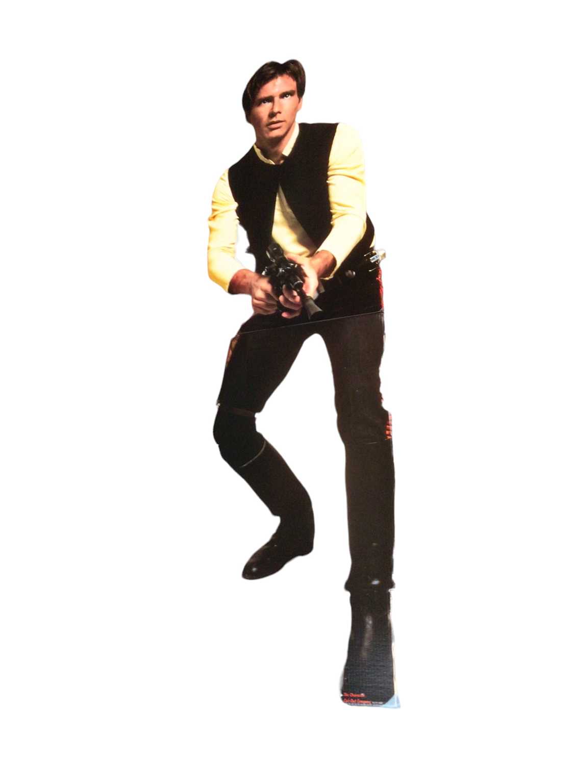 Lot 130 - Star Wars Life Size Display cardboard cut out Hans Solo, with instructions (1)