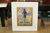 Lot 2507 - Original watercolour painting advertising...