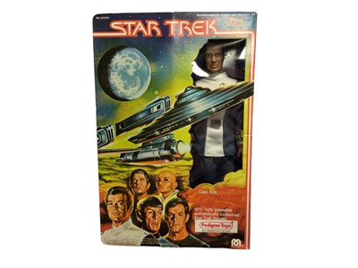 Lot 135 - Mego Corp 5 Face Star Trek Captain Kirk 12 1/2" action figure, in window box No.91210/1 (1)