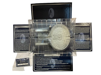 Lot 1844 - Corgi Star Trek U.S.S. Enterprise 40th Anniversary Ltd Edition boxed, other Star Trek items including DVDs and miscellaneous toys (1 box)