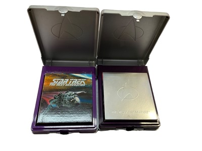 Lot 1844 - Corgi Star Trek U.S.S. Enterprise 40th Anniversary Ltd Edition boxed, other Star Trek items including DVDs and miscellaneous toys (1 box)