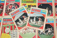 Lot 2510 - Football magazine 'Score Papers' - good...