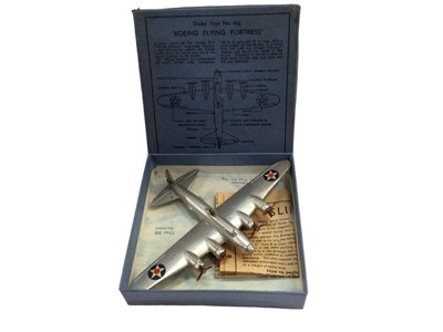 Lot 1834 - Dinky Boeing 'Flying Fortress' No. 62g Singapore Flying Boat No. 60H, both boxed