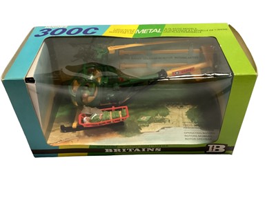 Lot 155 - Britains 1:32 Scale Hughes's 300C Helicopter, boxed No.9761 (1)