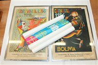 Lot 2513 - Two 1950s Bolivian Carsnival posters, both...