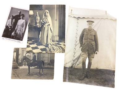 Lot 72 - H.S.H. Prince Adolphus of Teck and his family, collection of photographs including one of Queen Mary and Mary of Teck's scraps book 