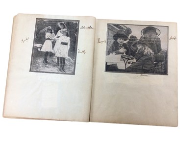 Lot 72 - H.S.H. Prince Adolphus of Teck and his family, collection of photographs including one of Queen Mary and Mary of Teck's scraps book 