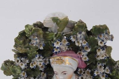 Lot 754 - Derby figure of a young boy, in Turkish costume, circa 1775