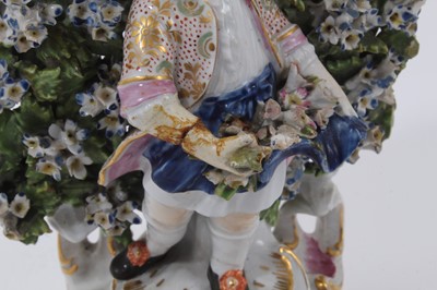 Lot 754 - Derby figure of a young boy, in Turkish costume, circa 1775