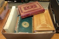 Lot 2526 - Bookss - a selection of tooled leather Bookss -...