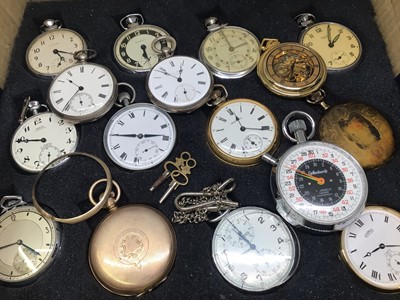 Lot 227 - Collection of various pocket watches