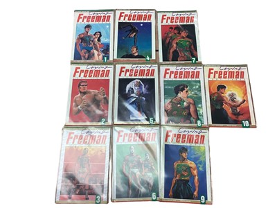 Lot 1669 - Box of comics to include complete run of Viz Premiere comics Crying Freeman Part Two 1-9, Part Three 1-10 and others