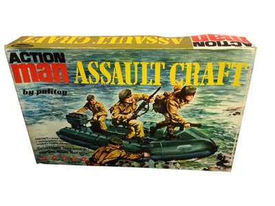 Lot 71 - Palitoy Action Man Assault Craft, boxed with original inset packaging No.34132 (lid worn edges) (1)