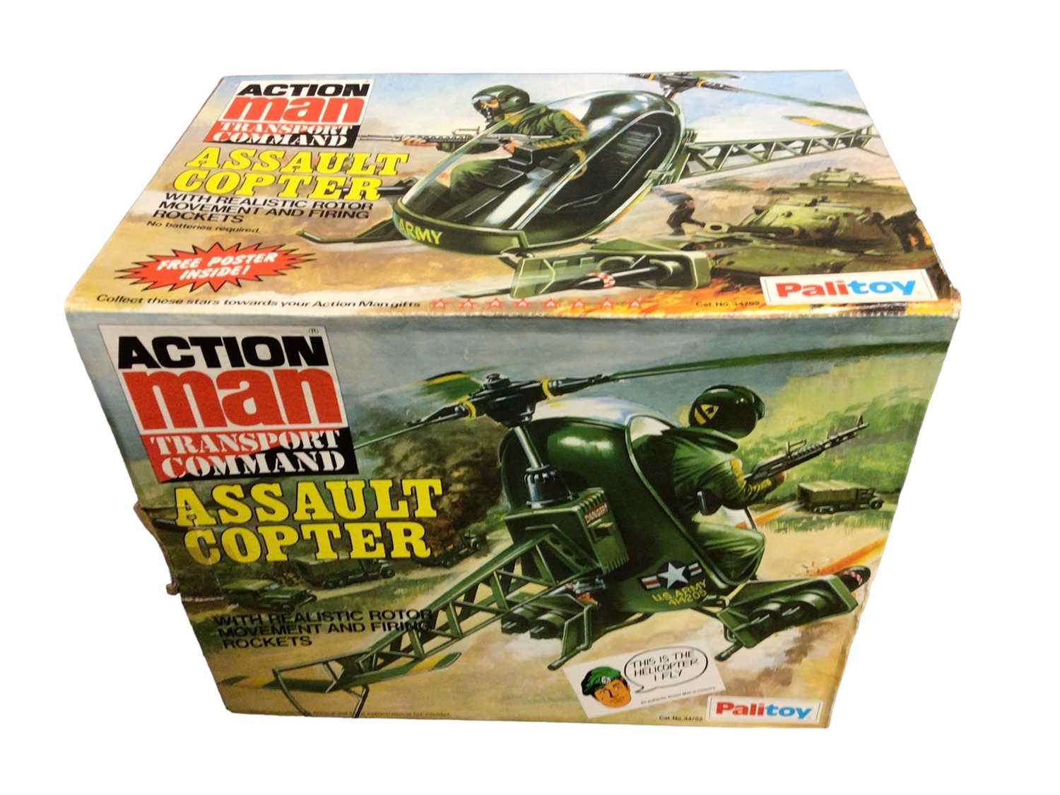 Lot 73 Palitoy Action Man Assault Copter Box lot-73-palitoy-action-man-assault-copter-box