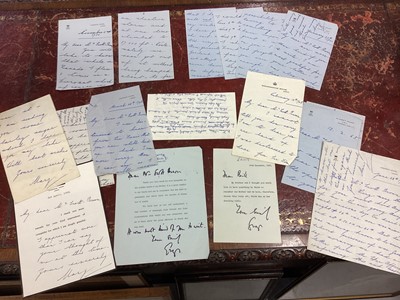 Lot 86 - H.R.H. Princess Mary The Princess Royal and Countess of Harewood, seven 1940s-1960s handwritten letters