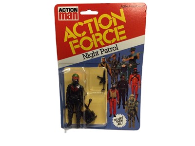Lot 81 - Palitoy Series 1 Action Man Action Force Night Patrol, on punched card with blister pack (1)