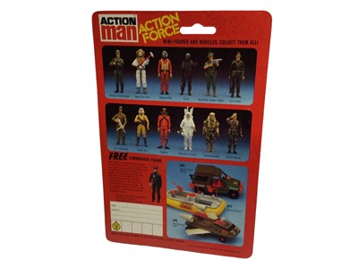 Lot 83 - Palitoy Series 1 Action Man Action Force Helicopter Pilot, on punched card with blister pack B1527 (1)