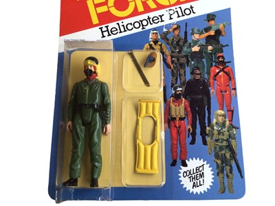 Lot 83 - Palitoy Series 1 Action Man Action Force Helicopter Pilot, on punched card with blister pack B1527 (1)