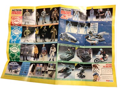 Lot 85 - Palitoy Action Man German Arrmoured Car with revolving turret & opening hatches, boxed with internal packaging & Poster (1)