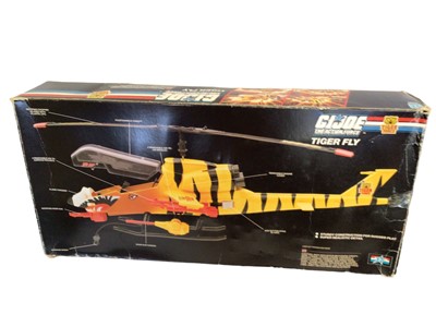 Lot 94 - Hasbro GI Joe The Action Force Tiger Fly attack helicopter, box damaged to corners (1)