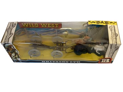 Lot 175 - Britains Wild West Federal Gun Team & Limber, both poor boxes No.7464 (2)