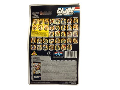 Lot 211 - Hasbro c1989 GI Joe The Action Force Charbroil 3 3/4" action figure, on punched card with blister pack No.6518 (1)