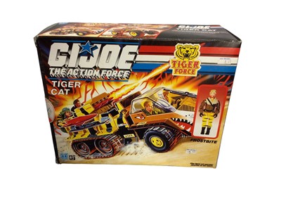 Lot 217 - Hasbro c1989 GI Joe Tiger Force Tiger Cat model kit, box sellotaped No.6671 (1)