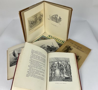 Lot 1193 - Snaffles: five illustrated volumes, Red Letter Days, A Half Century of Memories, 'Osses and Obstacles, I've Heard the Revelly and Snaffles by John Welcome & Rupert Collens (5)