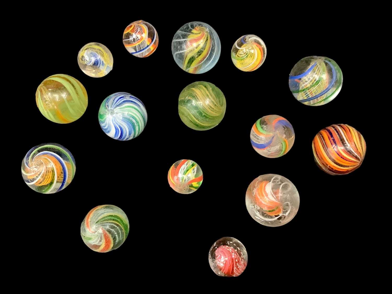 Lot 2420 - Collection of Victorian marbles