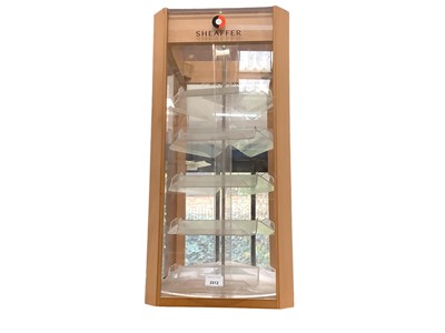 Lot 2512 - Sheaffer pens shop display cabinet