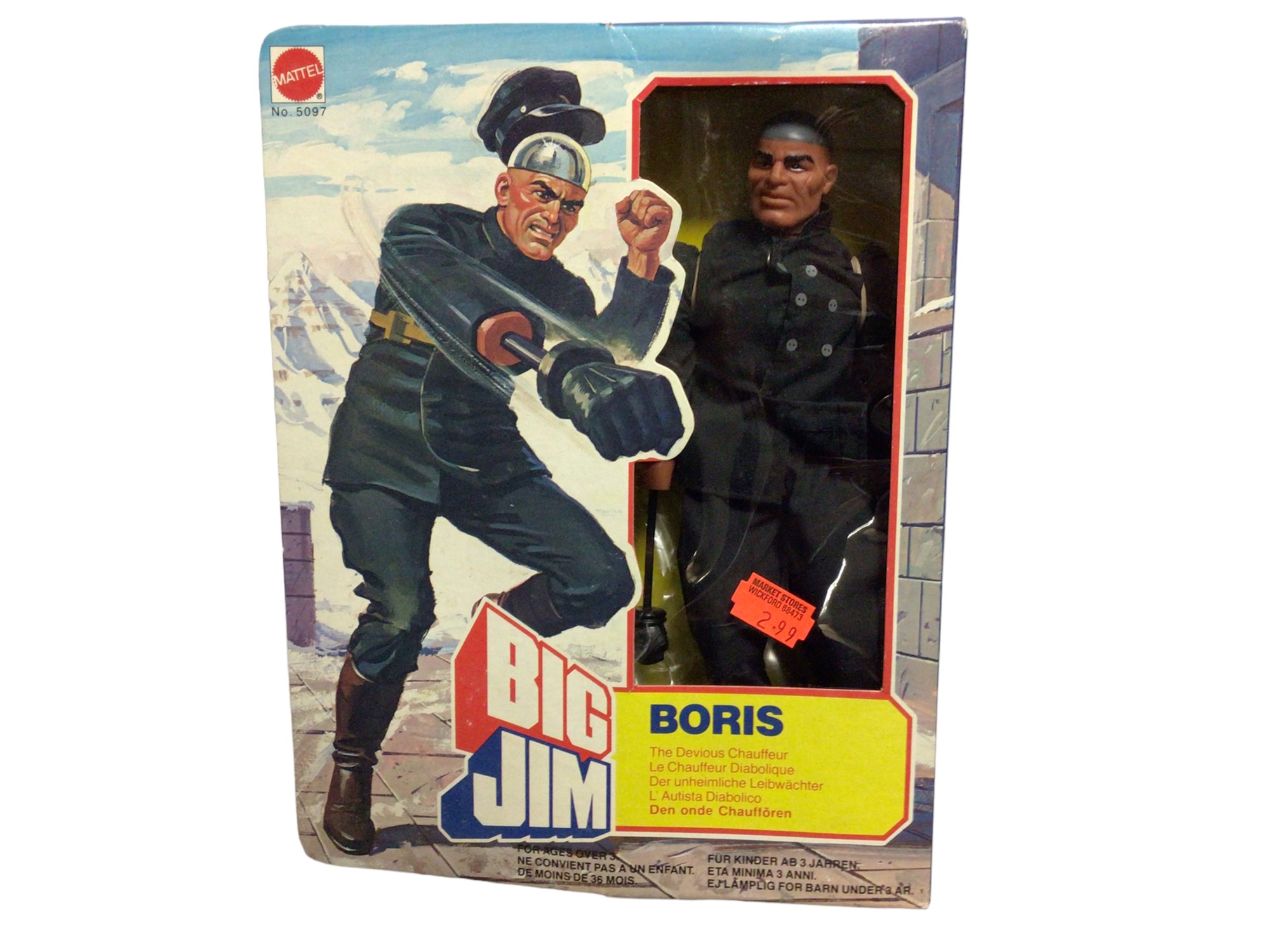 Lot 227 - Mattel (1980-1982) Big Jim Boris The Devious