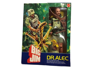 Lot 229 - Mattel (1986-1988) Big Jim Dr. Alec 10" action figure, opened window box (1)