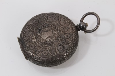 Lot 885 - Two Waltham pocket watches in gold plated cases, a Victorian silver pocket watch and a Swiss silver fob watch (4)