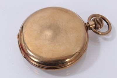 Lot 885 - Two Waltham pocket watches in gold plated cases, a Victorian silver pocket watch and a Swiss silver fob watch (4)