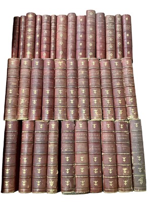 Lot 1027 - Decorative bindings including works of Lord Lytton, London, 22 vols. 1875-1877, other works in similar bindings