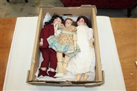 Lot 2781 - Dolls - Diamond Pottery Co. - bisque head doll...