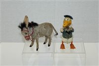 Lot 2782 - Donald Duck tinplate Schuco Toys, plus a...