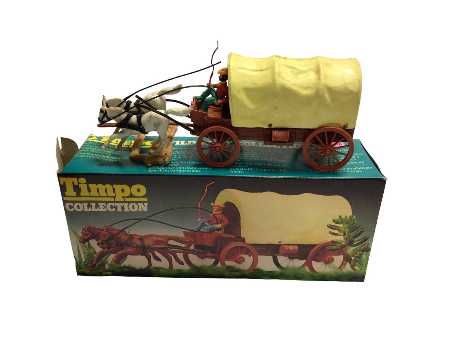 Lot 244 - Timpo Wild West Collection Covered Wagon, boxed No.271 (1)