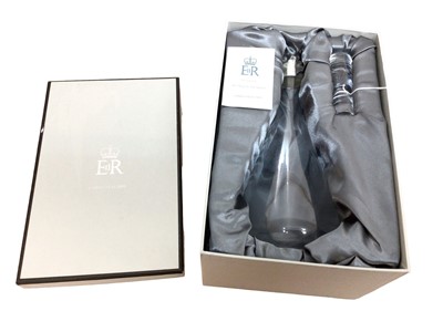 Lot 136 - H.M. Queen Elizabeth II, 2009 Royal Household Christmas gift of a glass decanter